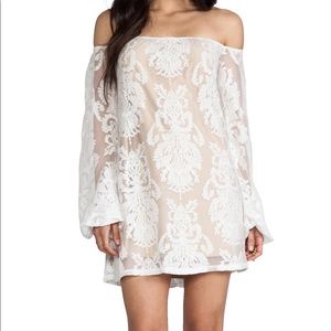 For love and lemons Ivory Precioso Casual Dress